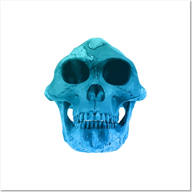 Australopithecus Afarensis "Lucy" Fossil Skull Wall Art by RetroGeek